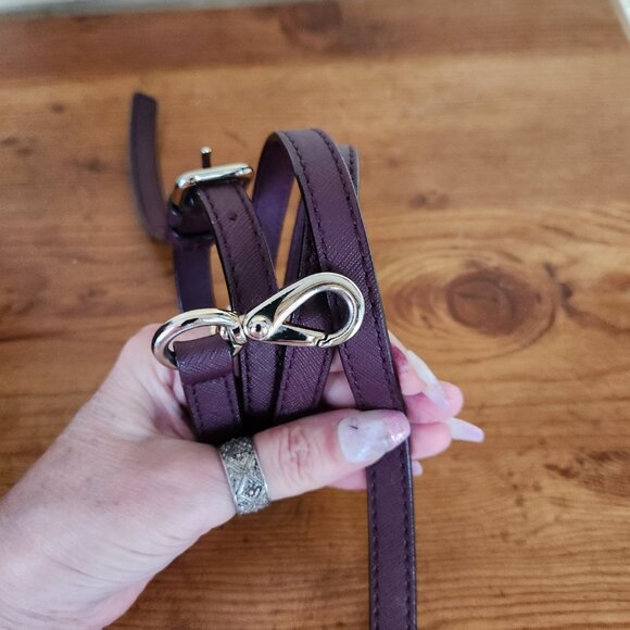 Euc Kate Spade Cedar Street Burgandy Crossbody Bag Shoulder Purse - Picture 8 of 14